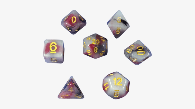 Swirl Dnd Dice - Dice, transparent png #7698407