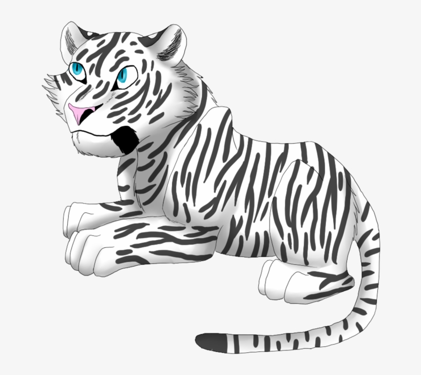 Tigre Blanco Png - Tigre Blanco En Png, transparent png #7698530