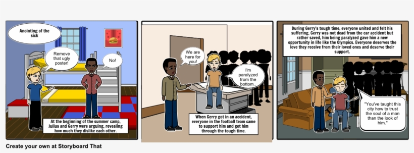 Remember The Titans - Remember The Titans Sacrament Storyboard, transparent png #7698587