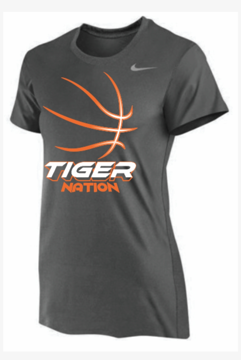Farmington Basketball Women's Nike Gray - Active Shirt, transparent png #7699424