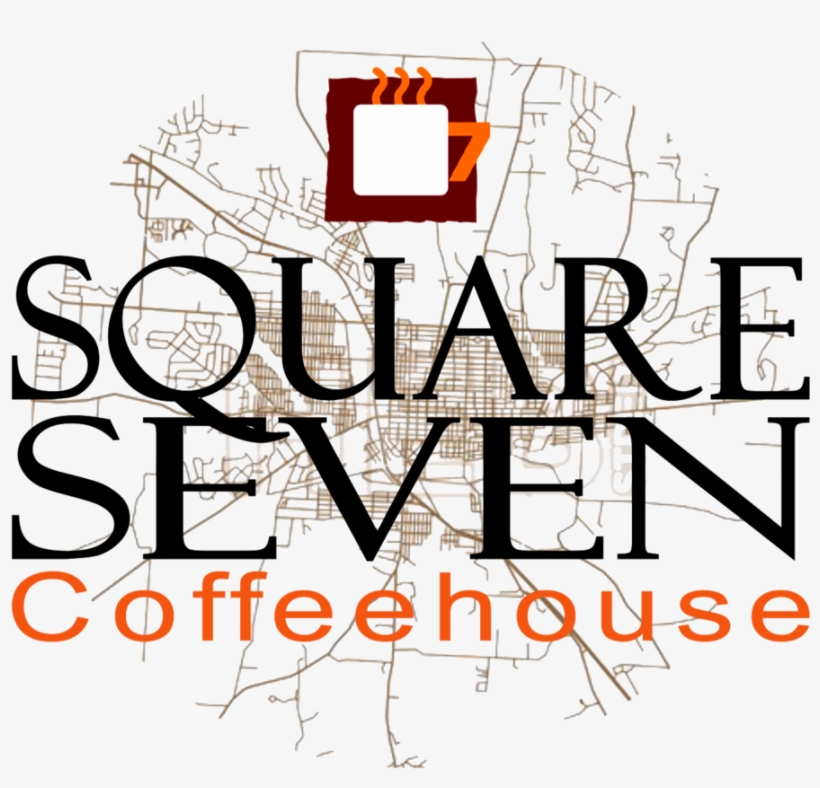 Square 7 Map - Poster, transparent png #7699698