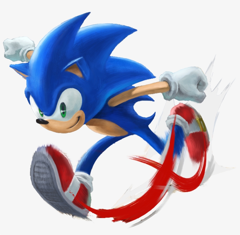 This Game But His Also My Childhood Hero And I Just - Super Smash Bros Ultimate Sonic, transparent png #7699999