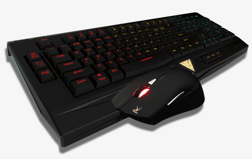Keyboard Clipart Gaming Mouse - Mouse And Keyboard Png, transparent png #770613