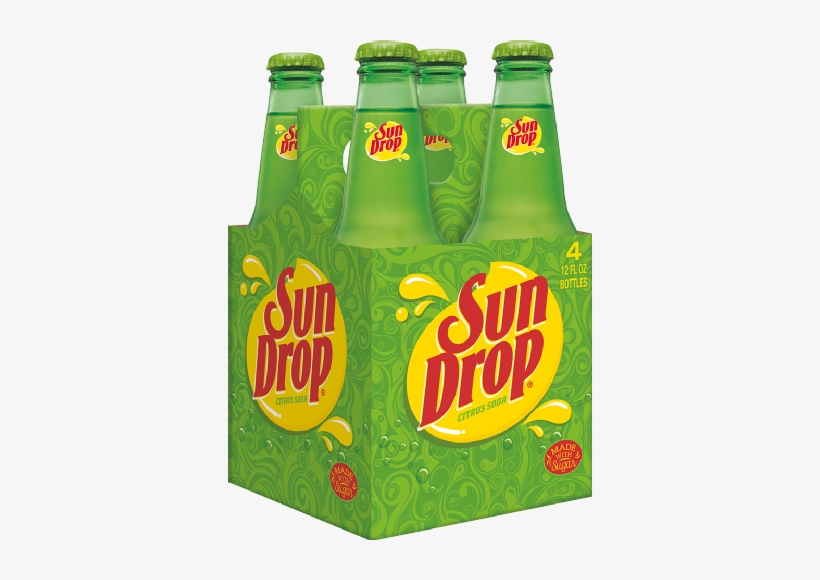 Dr Pepper/seven Up Sun Drop Soda, 4 Ea - Sun Drop Citrus Soda - 24 Pack, 12 Fl Oz Cans, transparent png #770853