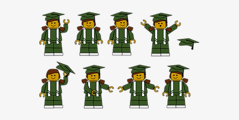 Cap & Gown Distribution By Jostens - Graduate Lego Clipart, transparent png #771070