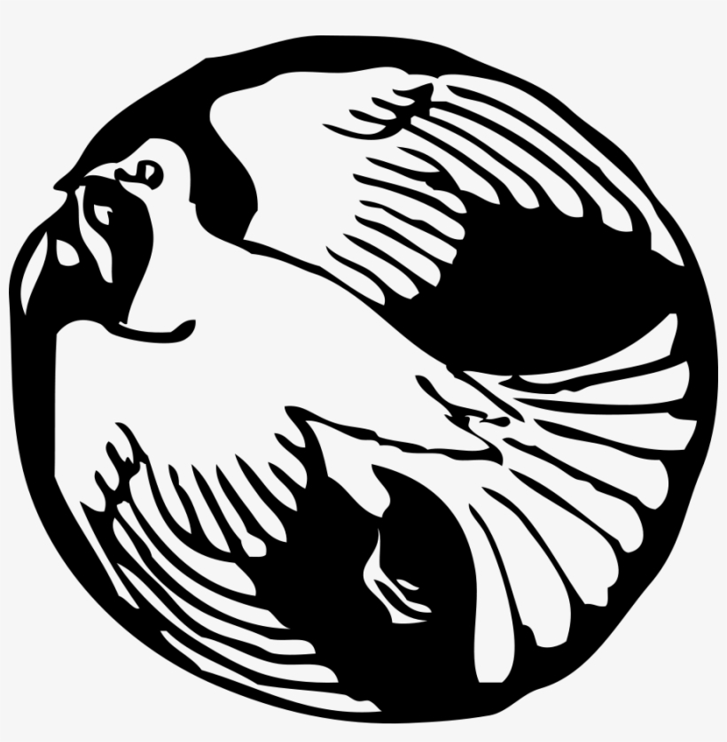 Dove In Circle Clipart Png, transparent png #771303