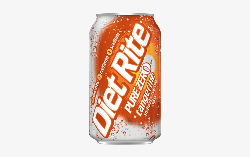 Diet Rite Tangerine Soda - Diet Rite Tangerine, transparent png #771677