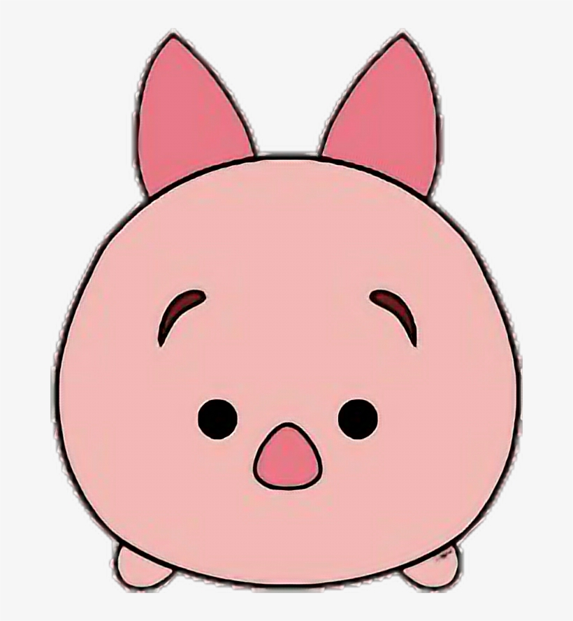 Piglet Png Image - Tsum Tsum Characters Clip Art, transparent png #771745