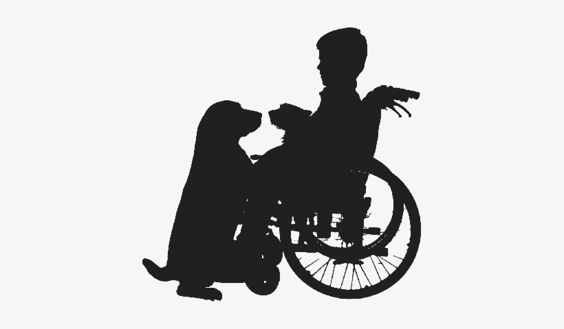 Wheelchair Silhouette Png - Child In Wheelchair Silhouette, transparent png #772123