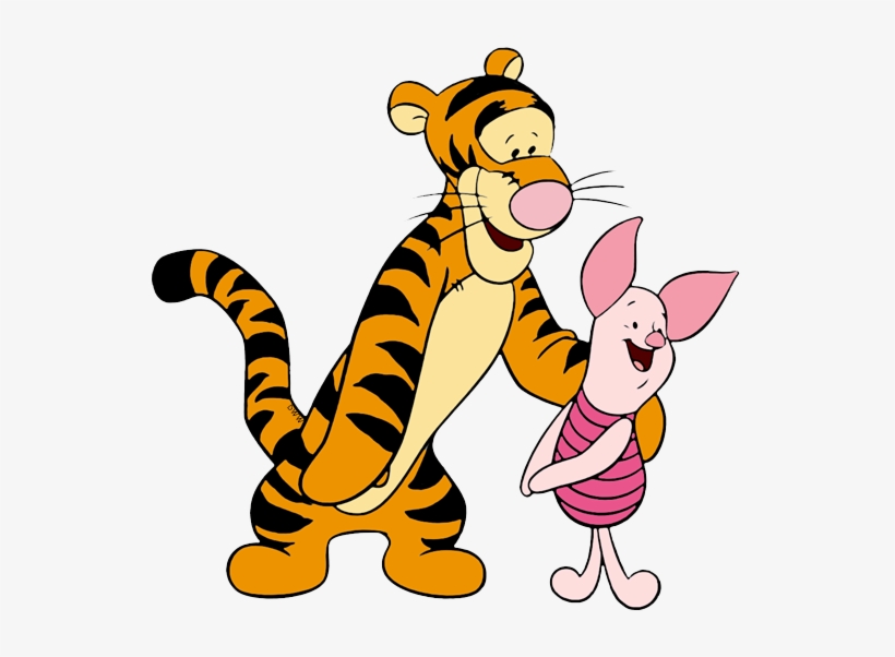 Piglet, Tigger Tigger, Piglet - Winnie The Pooh Forest Friends Jumbo Stick-ups - Baby, transparent png #772383