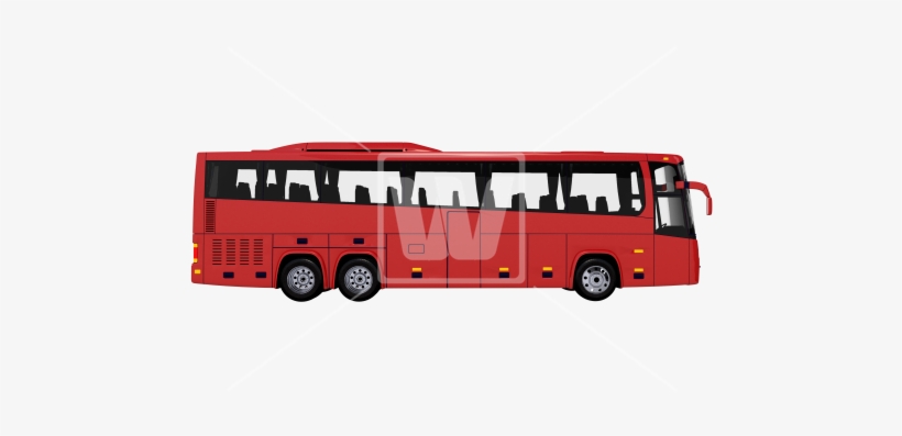 Tour Bus Side View Png - Bus, transparent png #772509