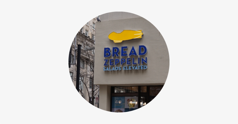 Downtown - Bread Zeppelin Salads Elevated, transparent png #772682