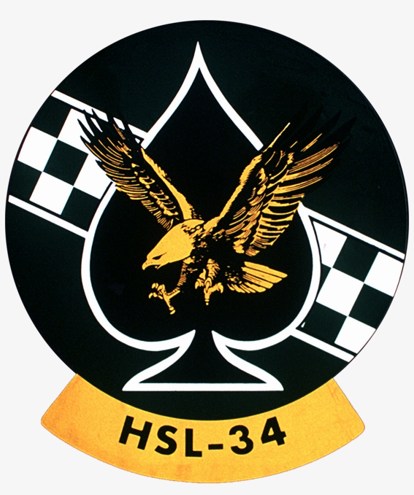 Helicopter Anti-submarine Squadron Light 34 Insignia, - Emblem, transparent png #772835