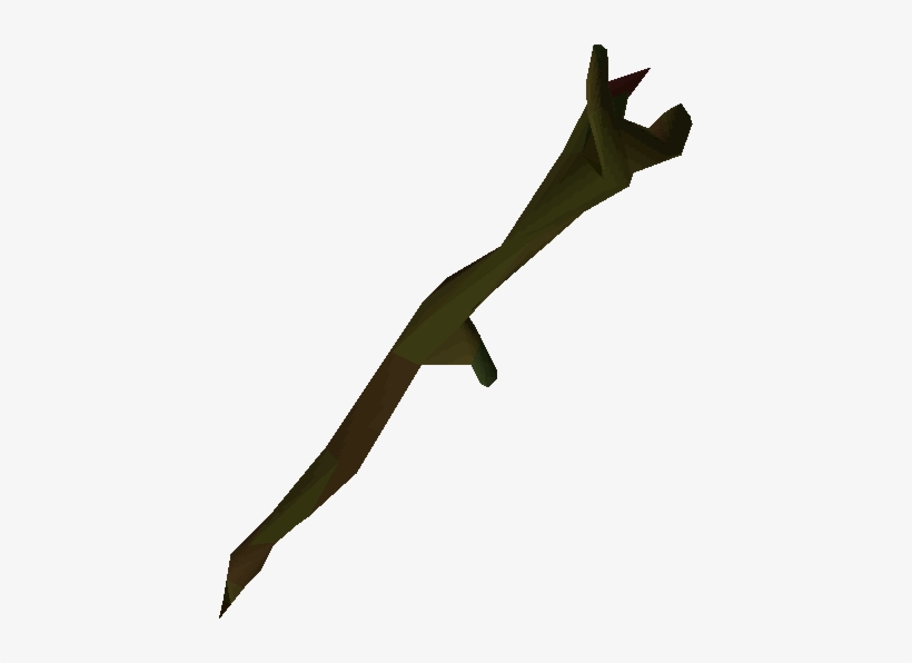 Mud Battlestaff Detail - Wiki, transparent png #772909