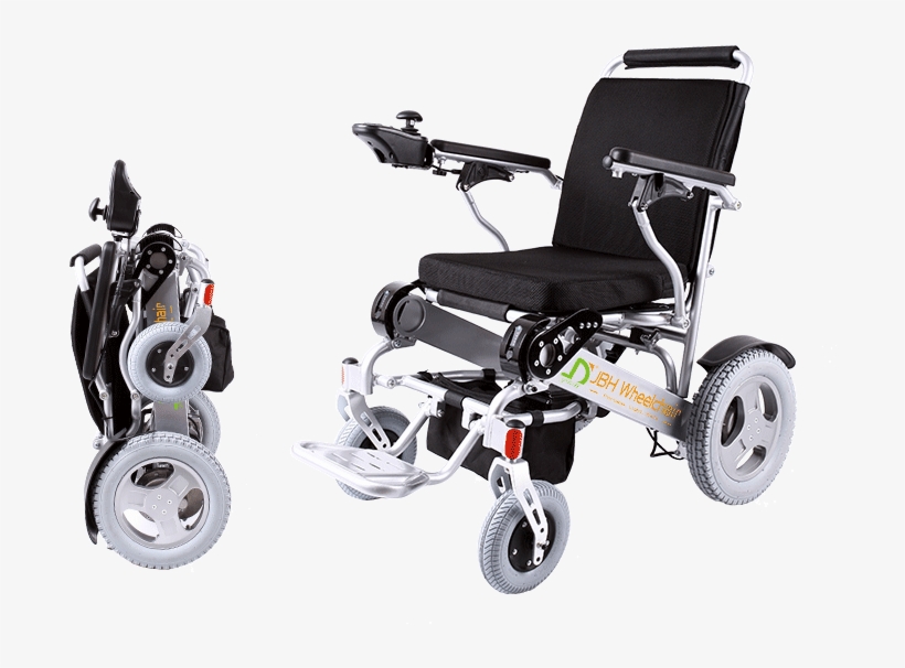 Folding Power Wheelchair - Folding Electric Wheelchair Uk, transparent png #773052