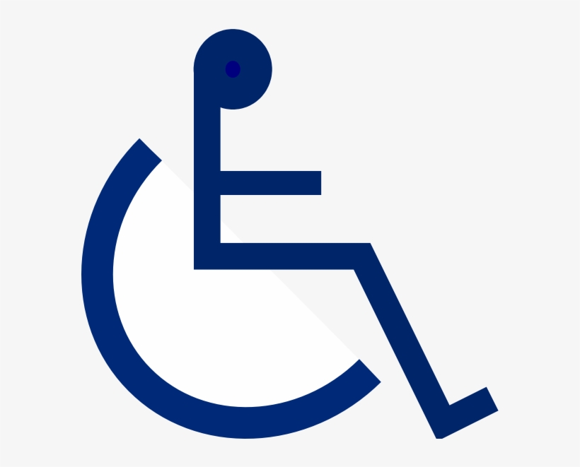 Wheelchair Sign 2 Svg Clip Arts 600 X 580 Px, transparent png #773166