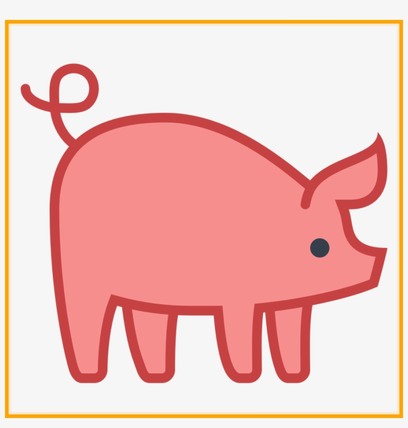 Fascinating Pigs Clipart Icon Collection Pic For Cute - Pig, transparent png #773170