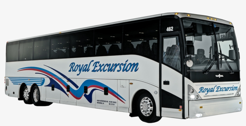 Charter One Of Our Late Model 56 Passenger Deluxe Motorcoaches - Excursion Bus, transparent png #773280
