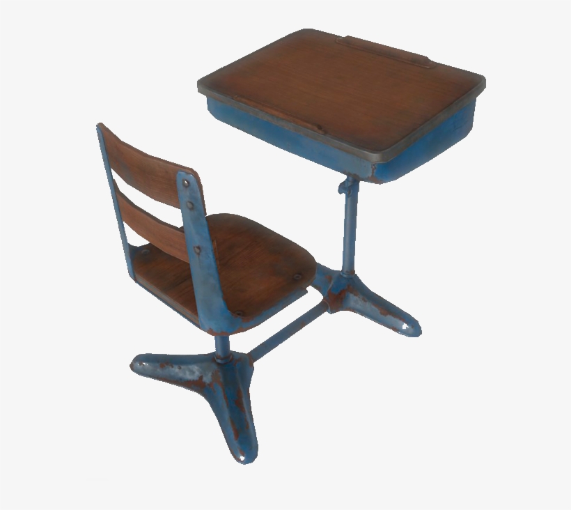 Fo4 School Desk - Fallout 4, transparent png #773591