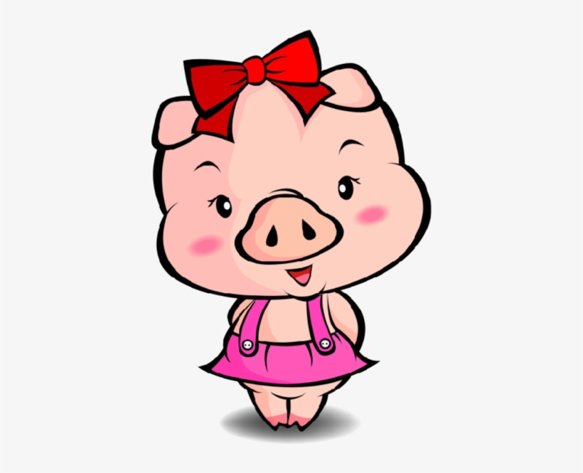 Cute Piggy - Pig, transparent png #773793