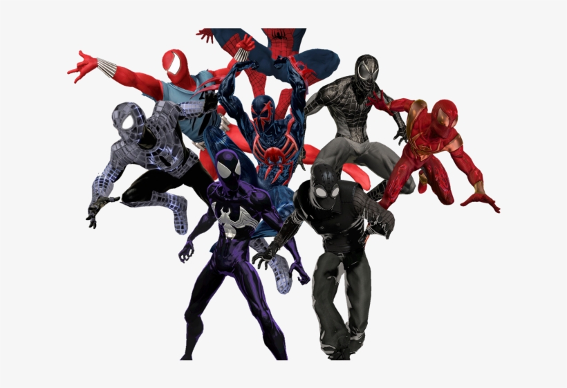 Iron Spiderman Clipart Spiderman Png - Spiderman Friend Or Foe Png, transparent png #774165