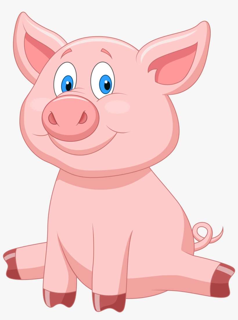 0 1062c7 34485865 Orig 3,910×5,000 Pixels Cartoon Illustrations, - Pig Cute Illustration, transparent png #774383