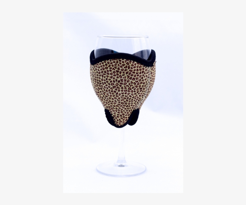 Leopard Glass Wine Cooler - Champagne Stemware, transparent png #774709