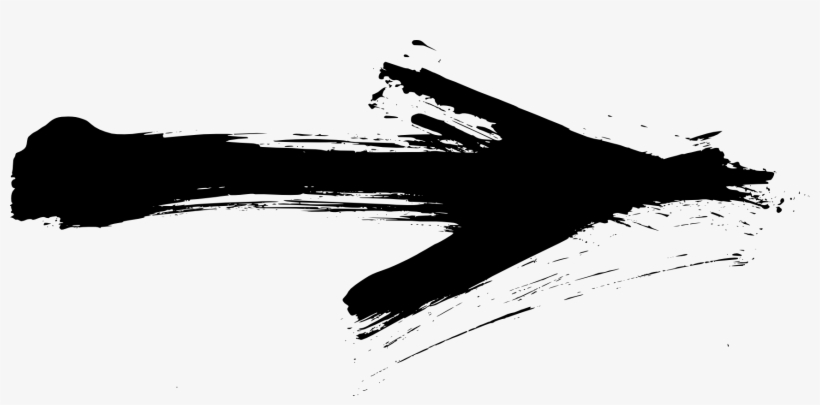 Ink - Arrow Style Png, transparent png #775290