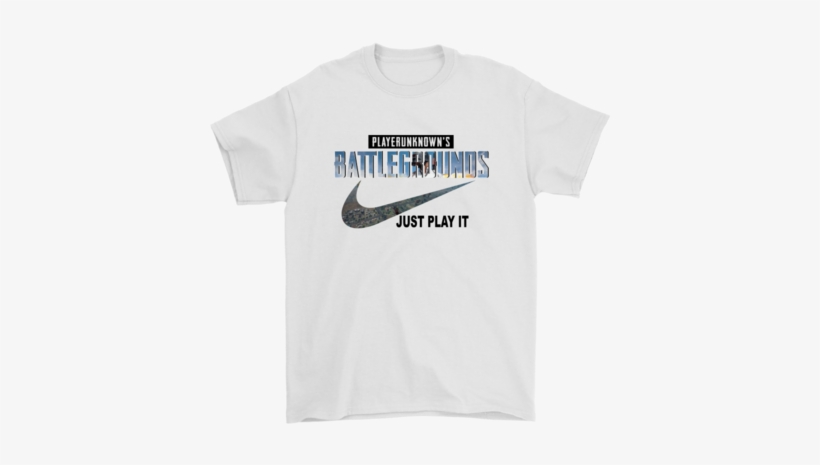 Pubg Playerunknown's Battlegrounds Game X Nike Just - Funny Periodic Table Shirts, transparent png #775384