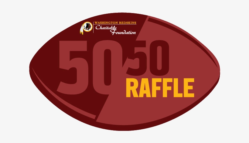 Washington Redskins Charitable Foundation 50/50 Raffle - Circle, transparent png #775719