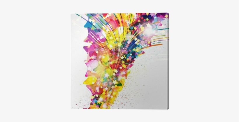 Abstract Background Forming By Watercolor Paint Splashes - Arka Plan Sıçramış Png, transparent png #775749