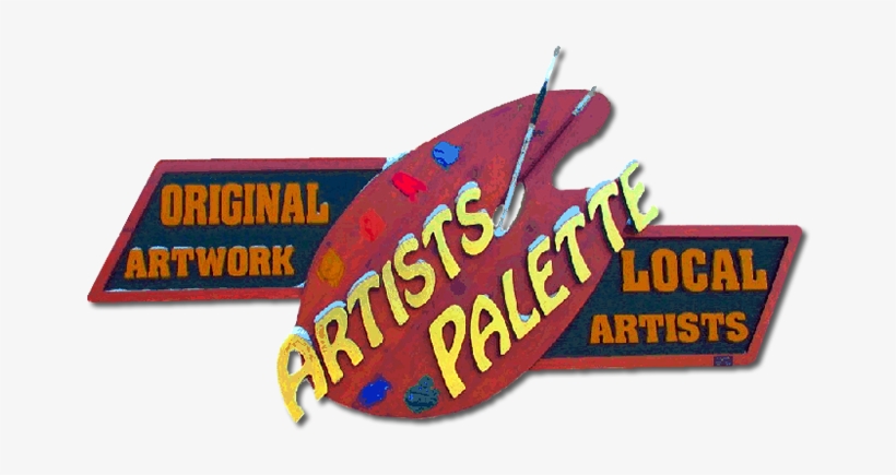 Artist Palette Logo - Artists Palette, transparent png #775831