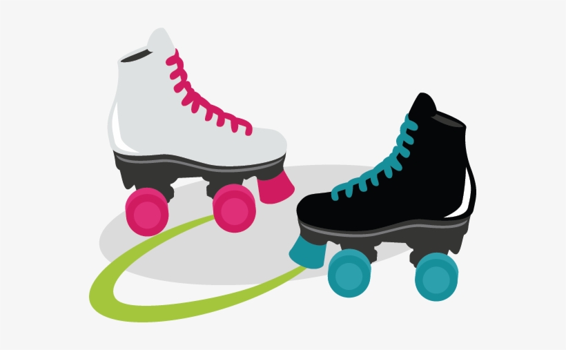 Graphic Free Download Skates Svg Files For Scrapbooking - Roller Skating, transparent png #776205