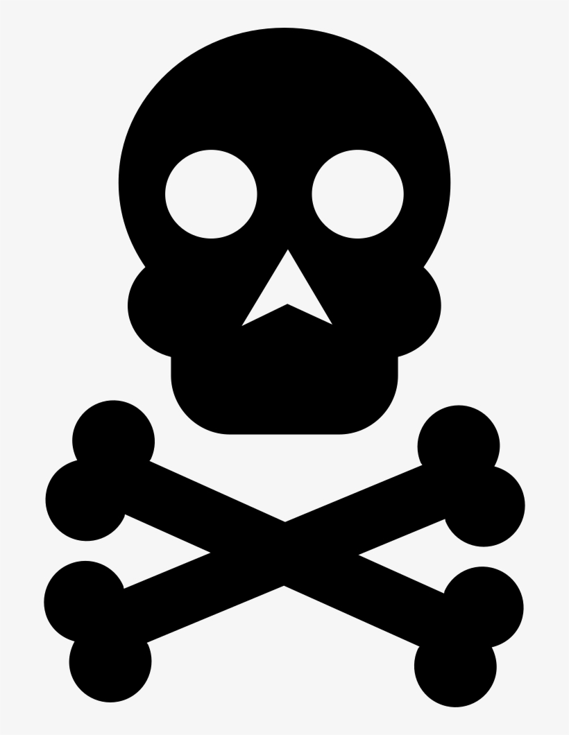 Skull And Bones Symbol Comments - Cutline Craft Dangerous Area Death Humanitarian Incident, transparent png #776206