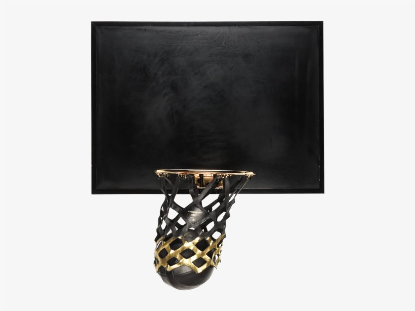 Gold Basketball Backboard1 - Black Mini Basketball Hoop, transparent png #776260