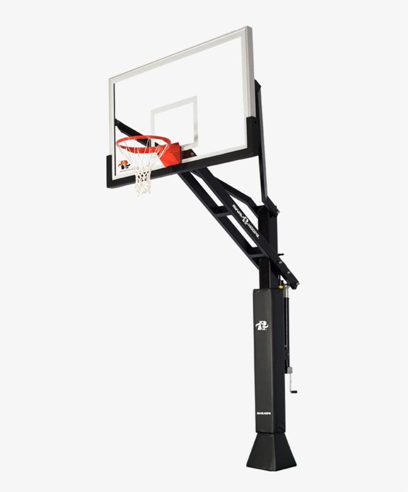 Ryval Coach 54″ C554 - Ryval Hoops C554 In-ground Basketball Hoop System With, transparent png #776422