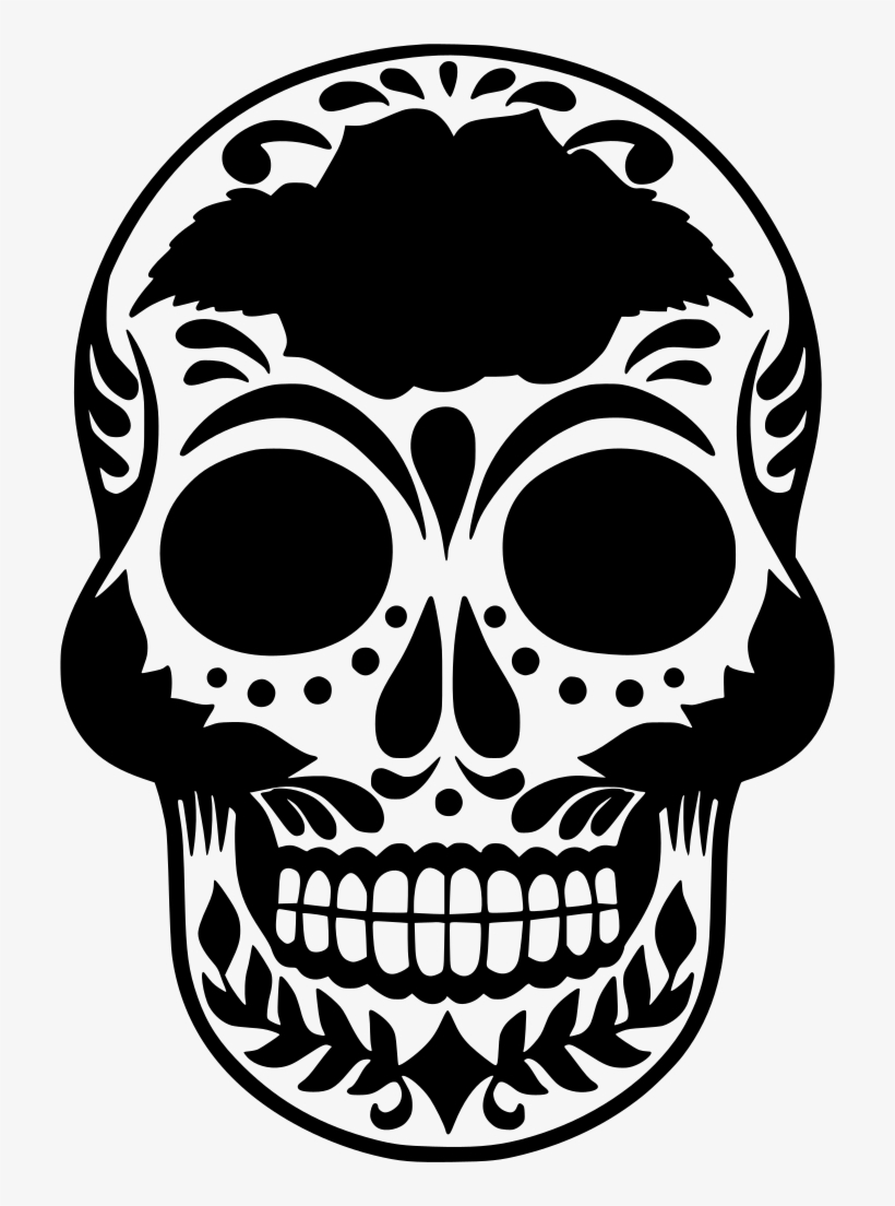 Download Png - Sugar Skull Free Printables, transparent png #776424