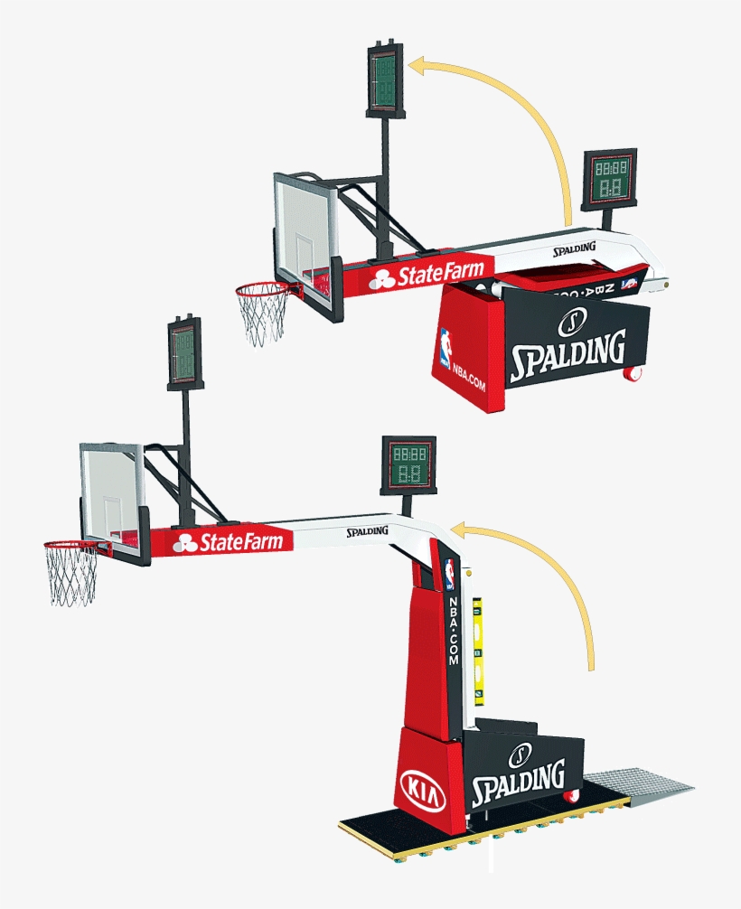 Collapsed Rig - Chicago Bulls Basketball Hoop, transparent png #776426