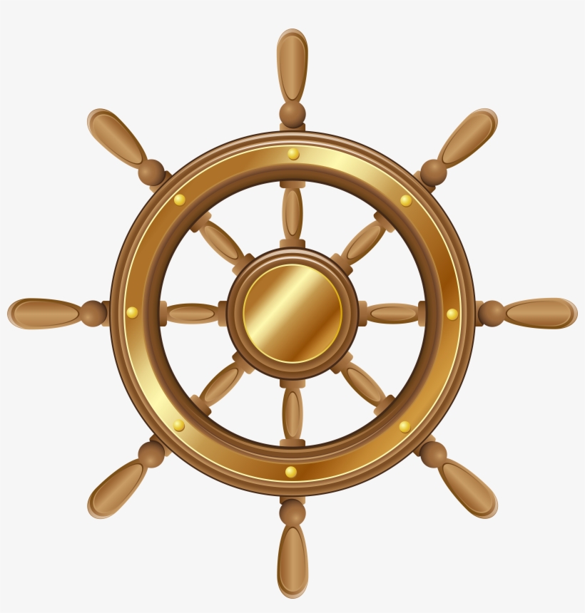 Boat - Steering Wheel Ship Png, transparent png #776647