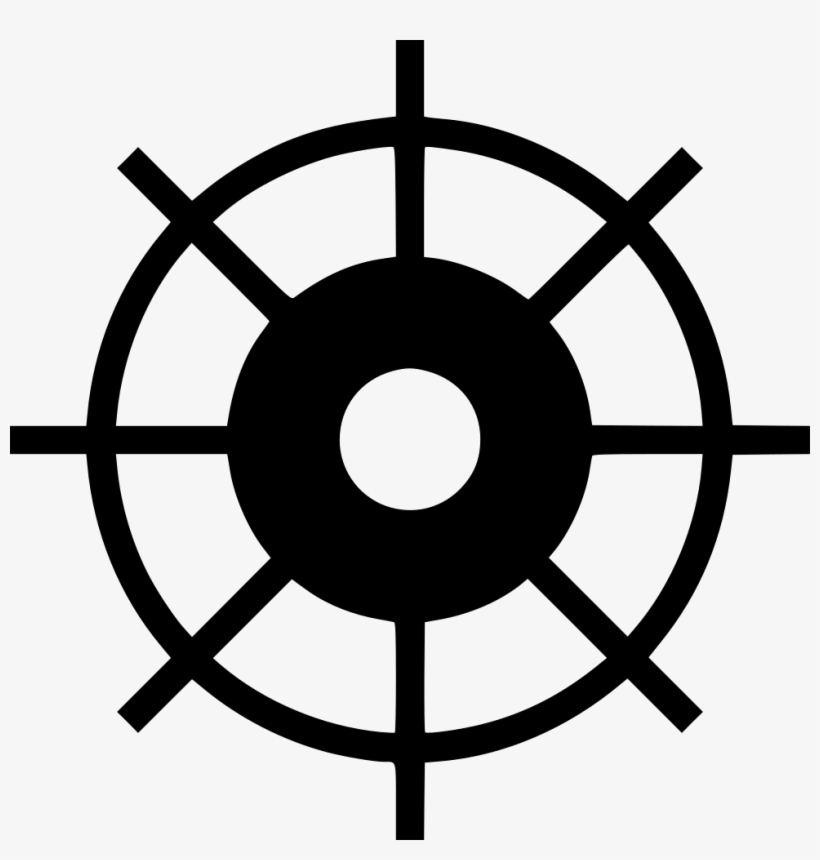 Ship Wheel - - Boat Steering Wheel Png, transparent png #776814