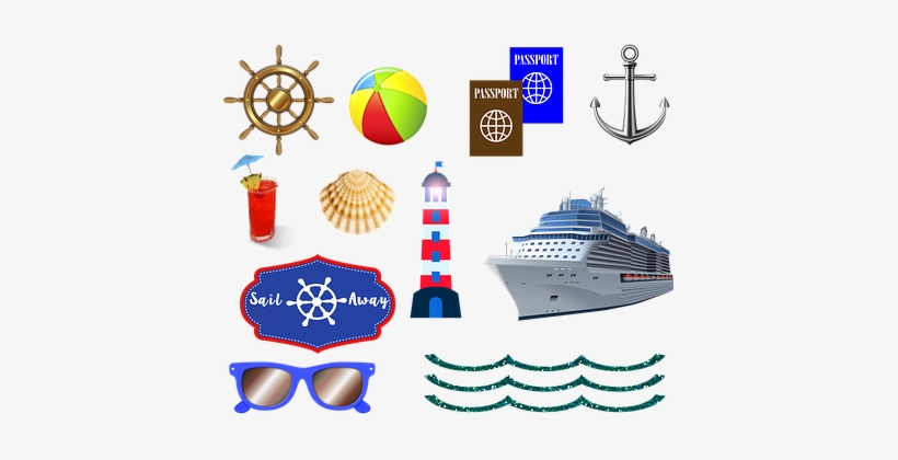 Ocean Cruise, Ship, Passport, Sea - Boots-rad-transparenter Clipart Baby Schnuller, transparent png #776817