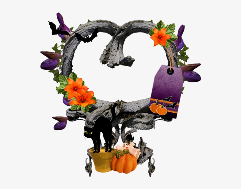 Download Free High Quality Frame Halloween Png Transparent - Halloween Frame Png Transparent, transparent png #776890