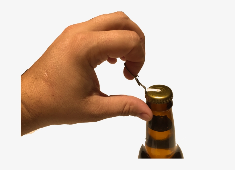 Easy Pull Bottle Caps Allow Access To Your Homebrew - Beer Bottle, transparent png #776971