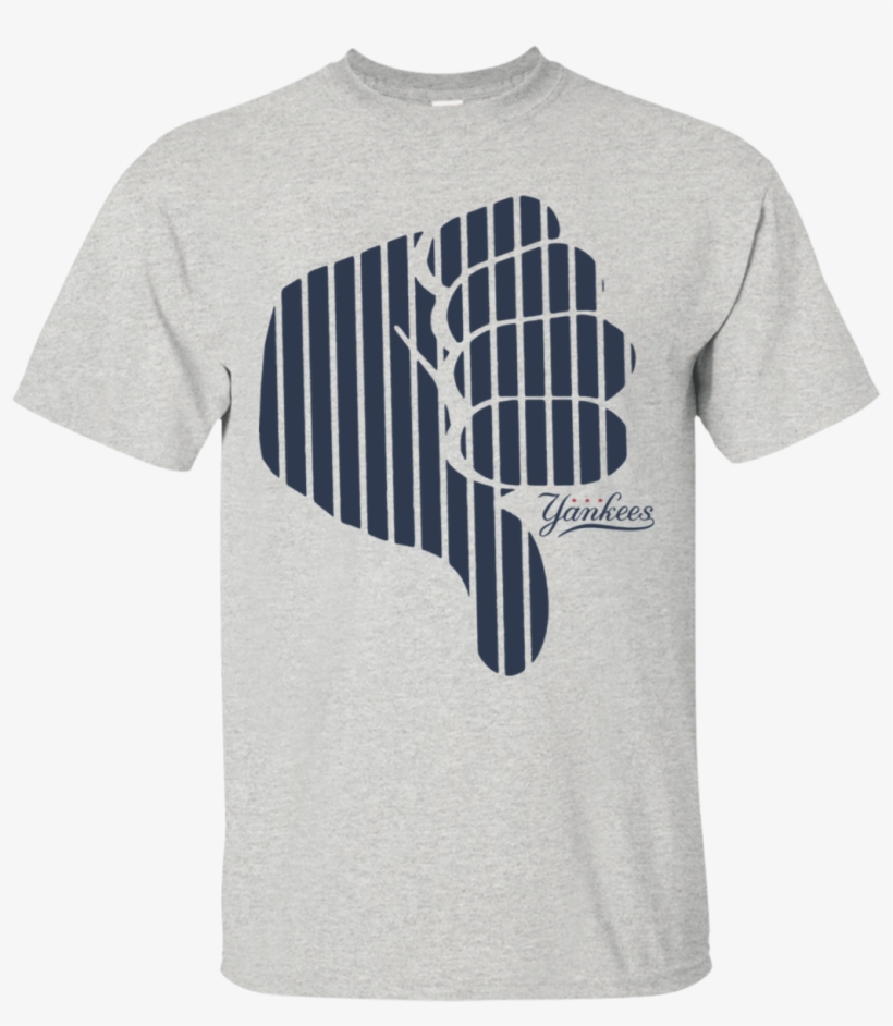 Yankees Thumbs Down Shirt - Comb, transparent png #776972