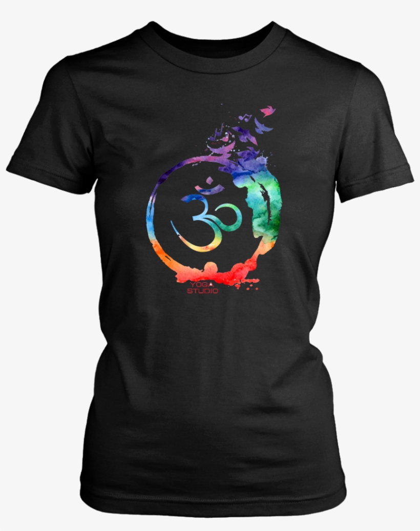 Watercolor Om - Spiritual Hut - Batman The Killing Joke T Shirt, transparent png #777096