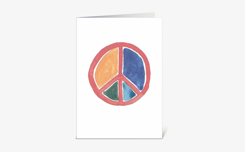 Send This Greeting Card Designed By Gratitude Designs - Peace Symbols, transparent png #777265