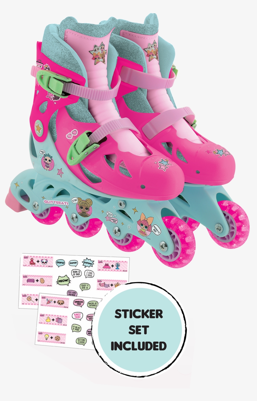 Lol Surprise Inline Skates - Inline Skates, transparent png #777291