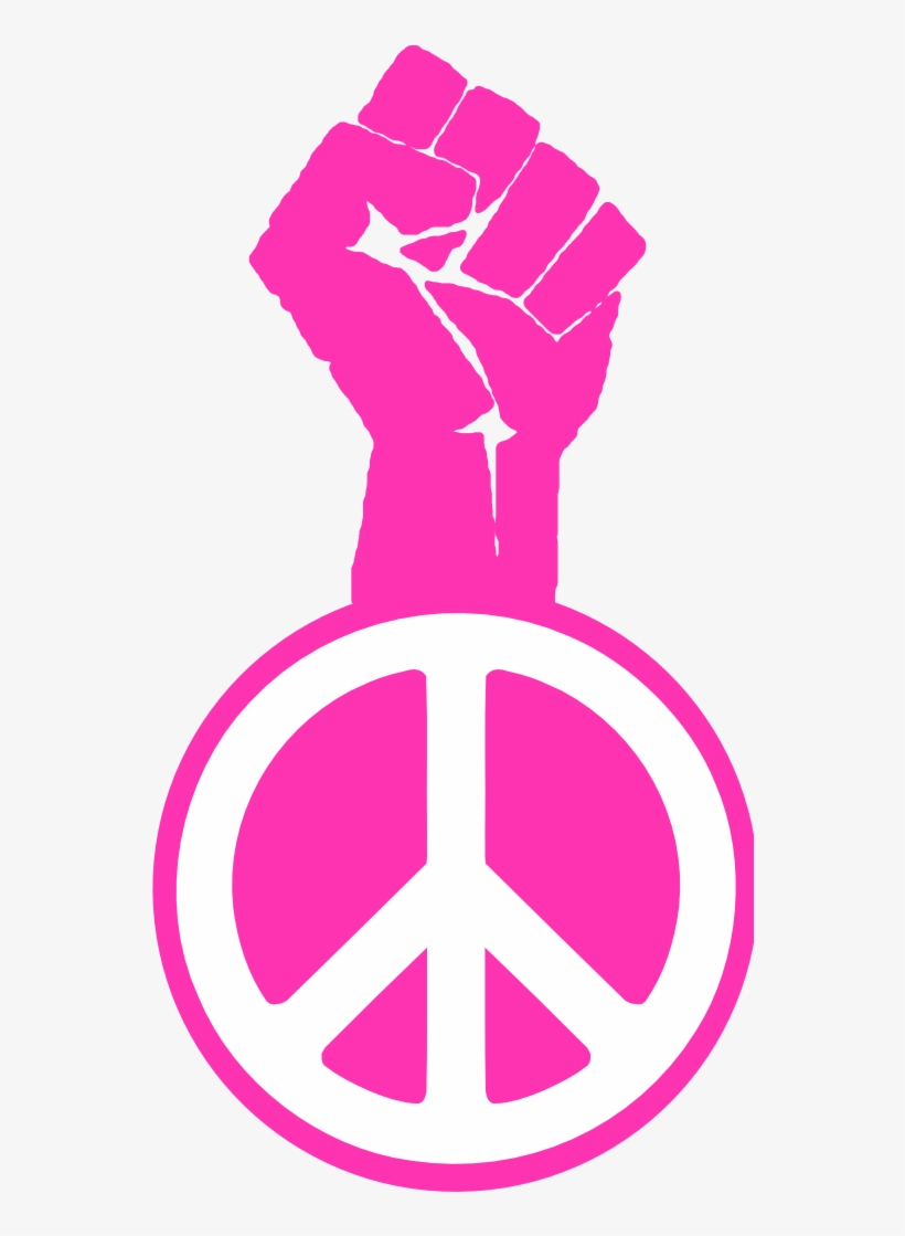 Peace Sign Clipart Logo - Symbols For Black Power, transparent png #777335