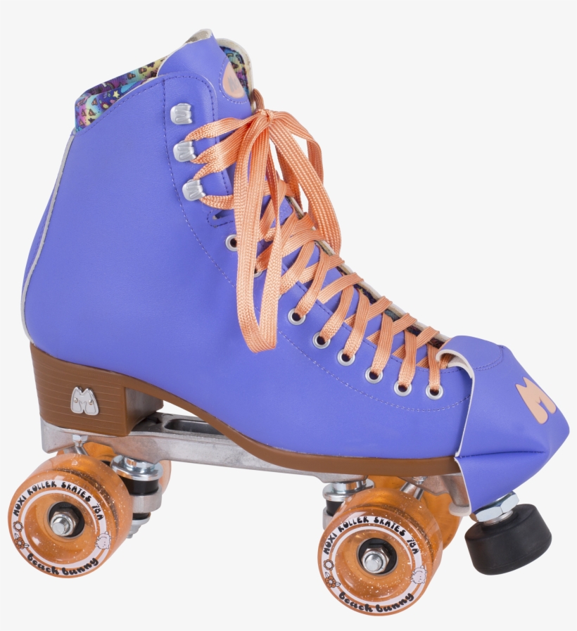 Beach Bunny Roller Skate In Periwinkle Sunset - Moxi Skates, transparent png #777358