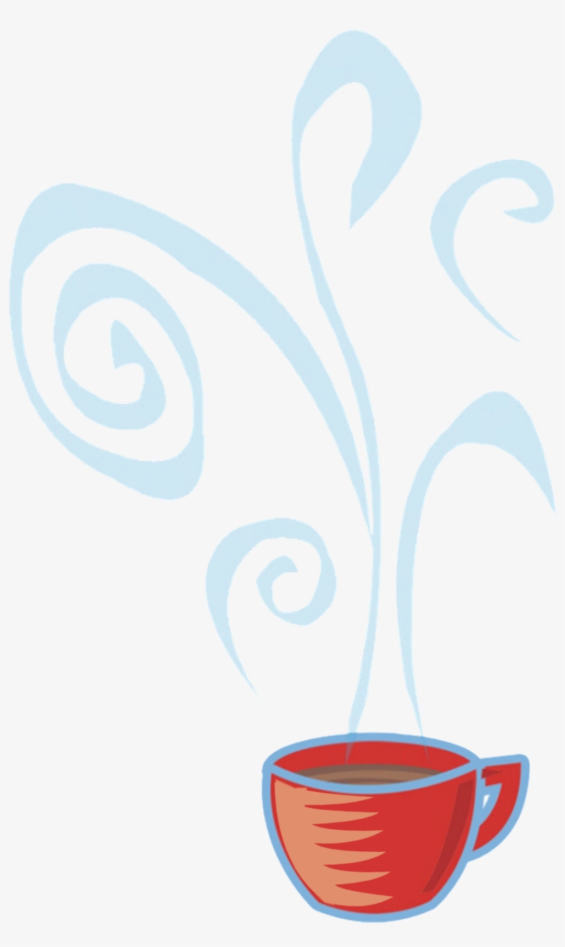 Hot Chocolate Clipart Steam - Coffe Cup With Steam Transparent, transparent png #777452